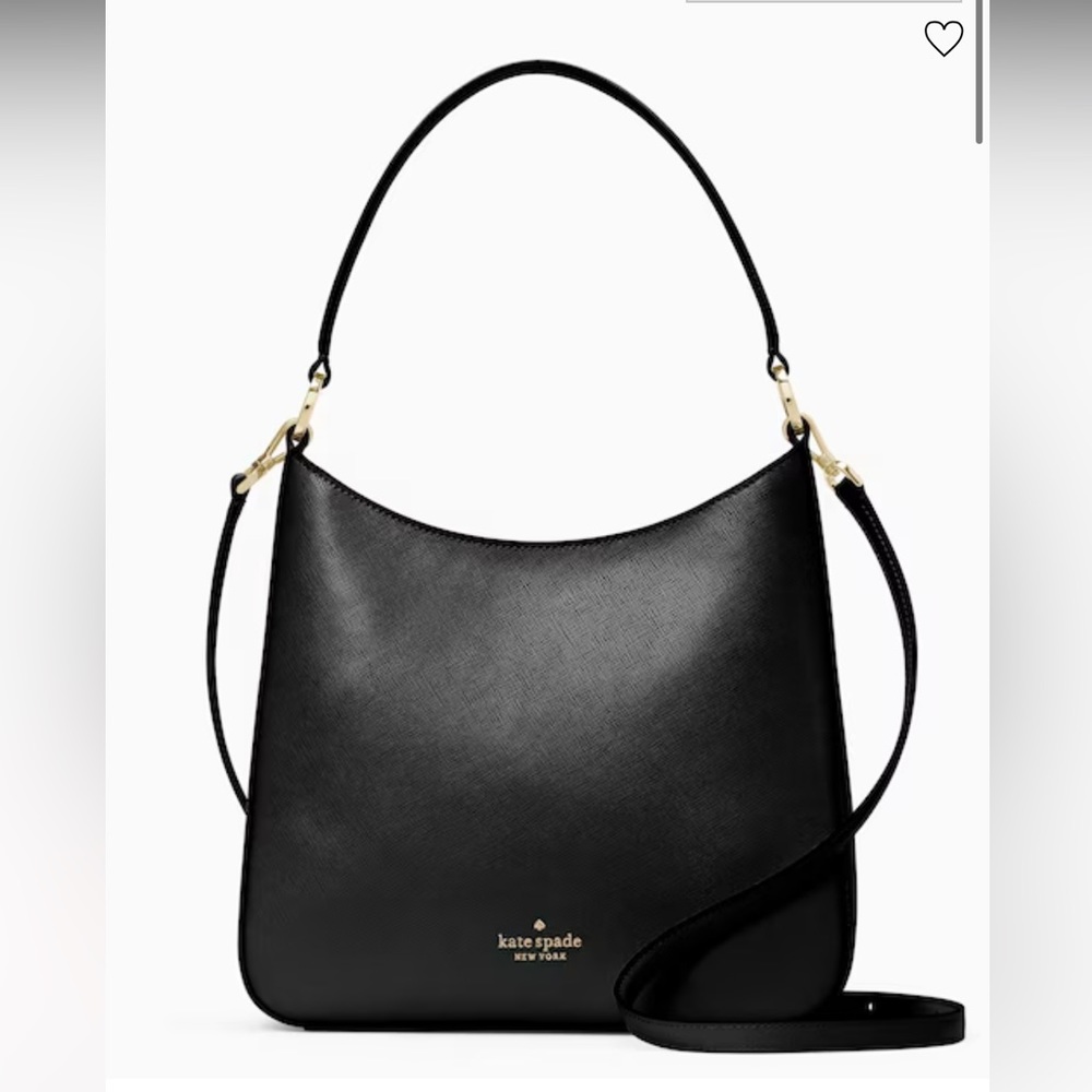 499. Kate Spade Perry Leather Should Bag black